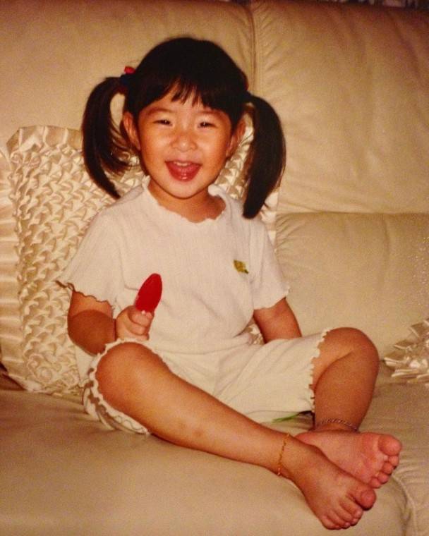 許紹雄 龍嬿而 老來得女(圖片來源:IG@benz_hui )