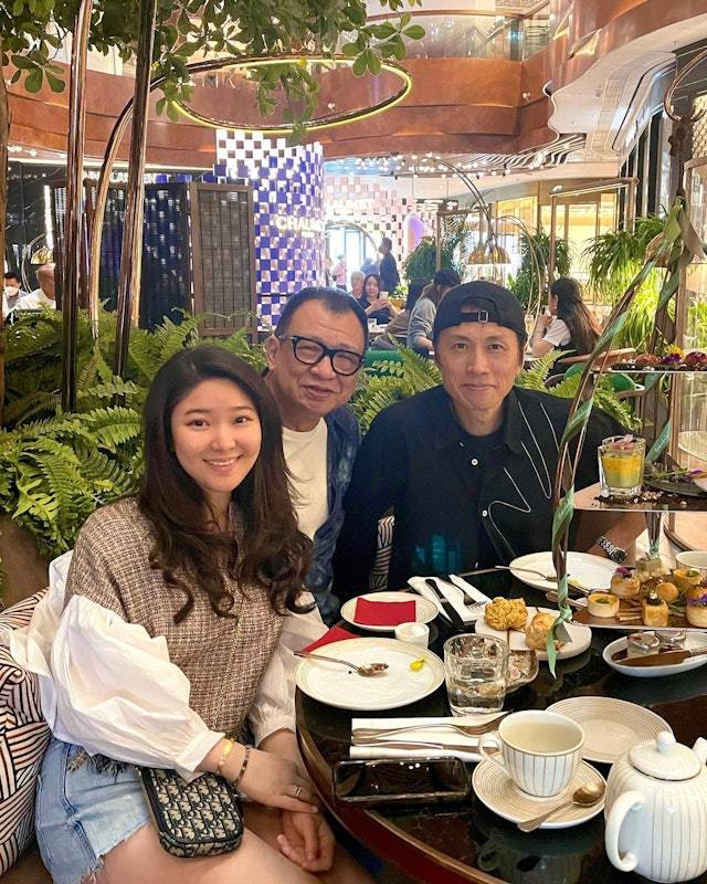 許紹雄 黃子華 (圖片來源:IG@benz_hui )