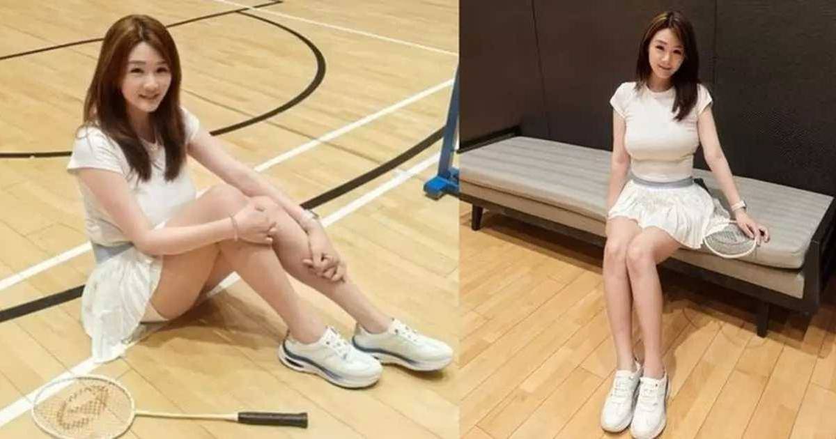 前主播孫雪祺產後打羽毛球 Keep Fit 身段再升級 自爆衣著太火辣遭TVB「照肺」