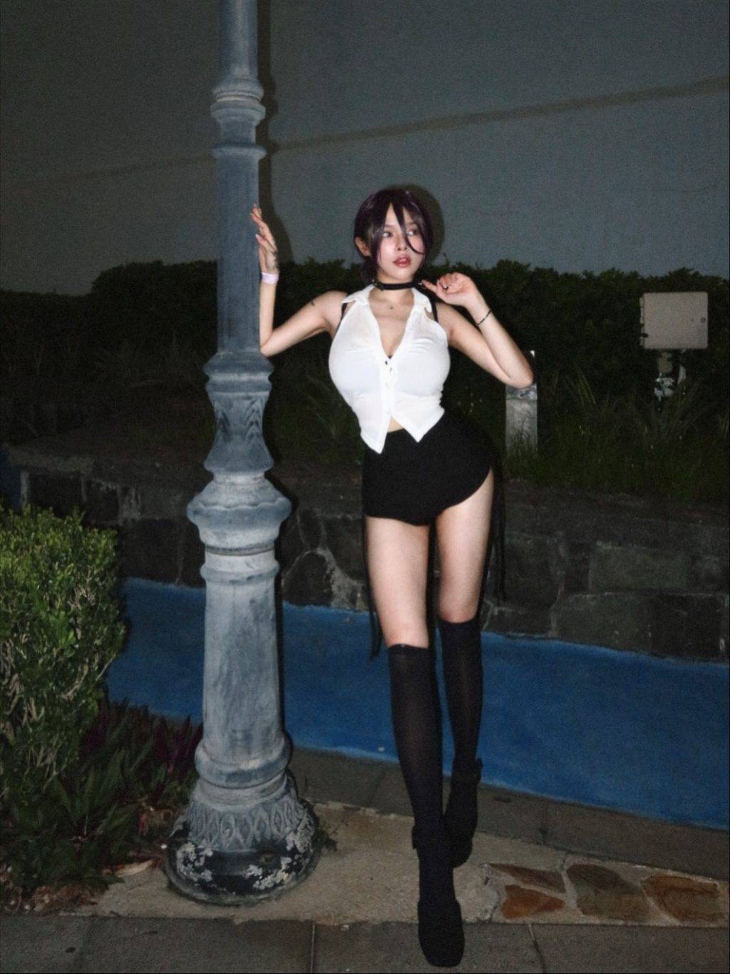 萬聖節 靚女 (圖片來源:IG@shanewsy)