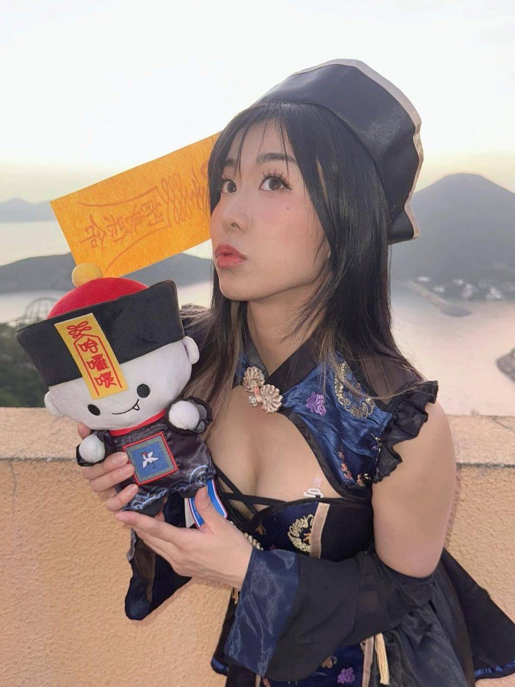 萬聖節 靚女 (圖片來源:IG@coco_chm)