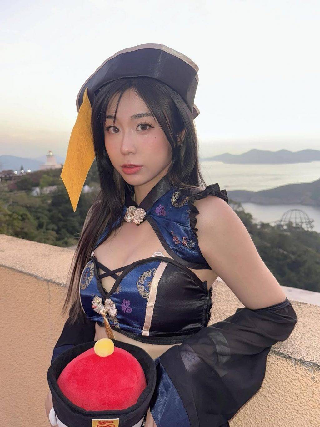 萬聖節 靚女 (圖片來源:IG@coco_chm)