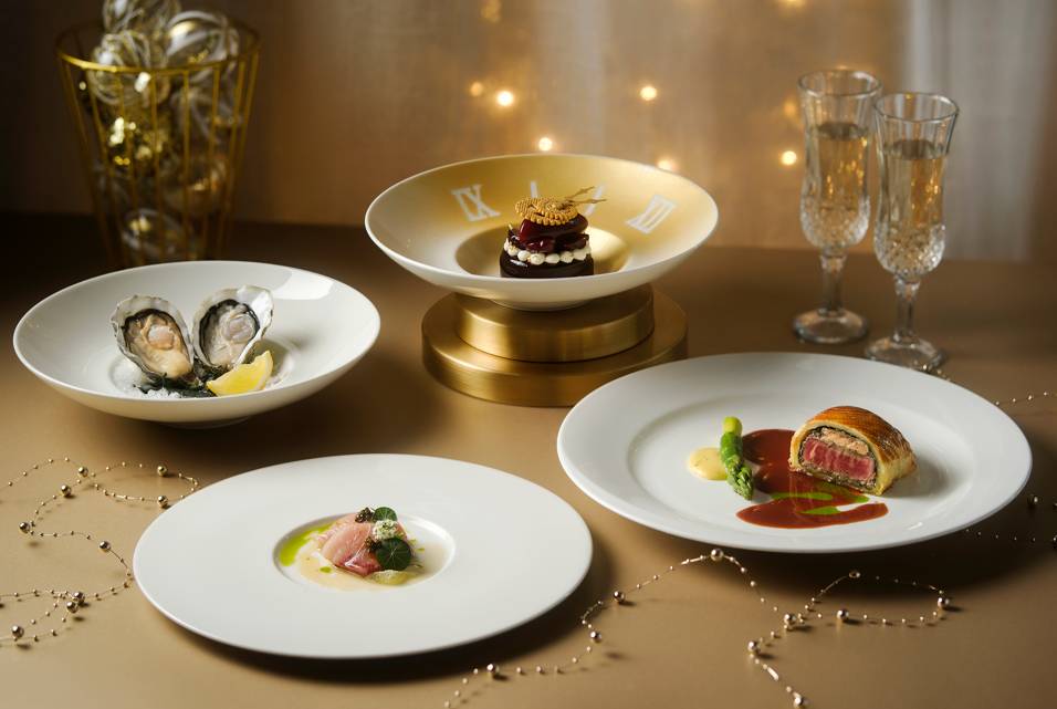 除夕倒數大餐 煙花 餐廳 除夕五道菜晚餐: 晚上6:30至11:00 每位HK$1,688;設最低消費每位HK$1,888(圖片來源:官方授權圖片)