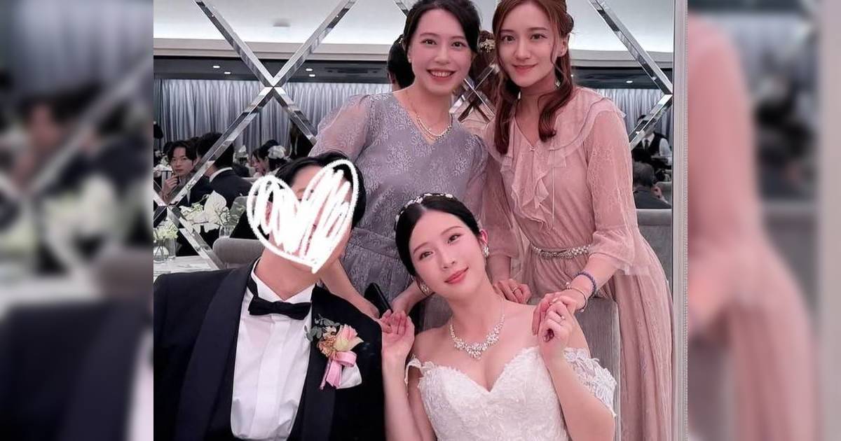 鄭家純結婚｜雞排妹補辦婚禮 日本醫生老公正面曝光