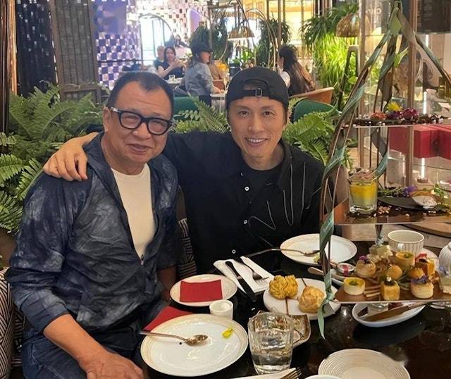 許紹雄 黃子華 (圖片來源:IG@benz_hui )