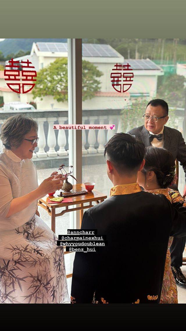 許紹雄 病危 (圖片來源:IG@charmainexhui)