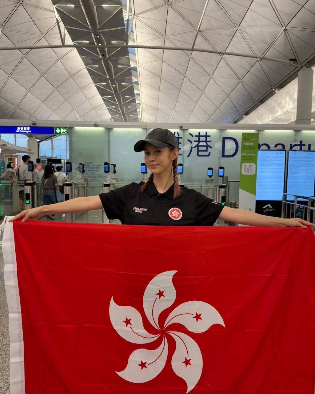 鄧月平 跆拳道 (圖片來源:IG@lllarine)