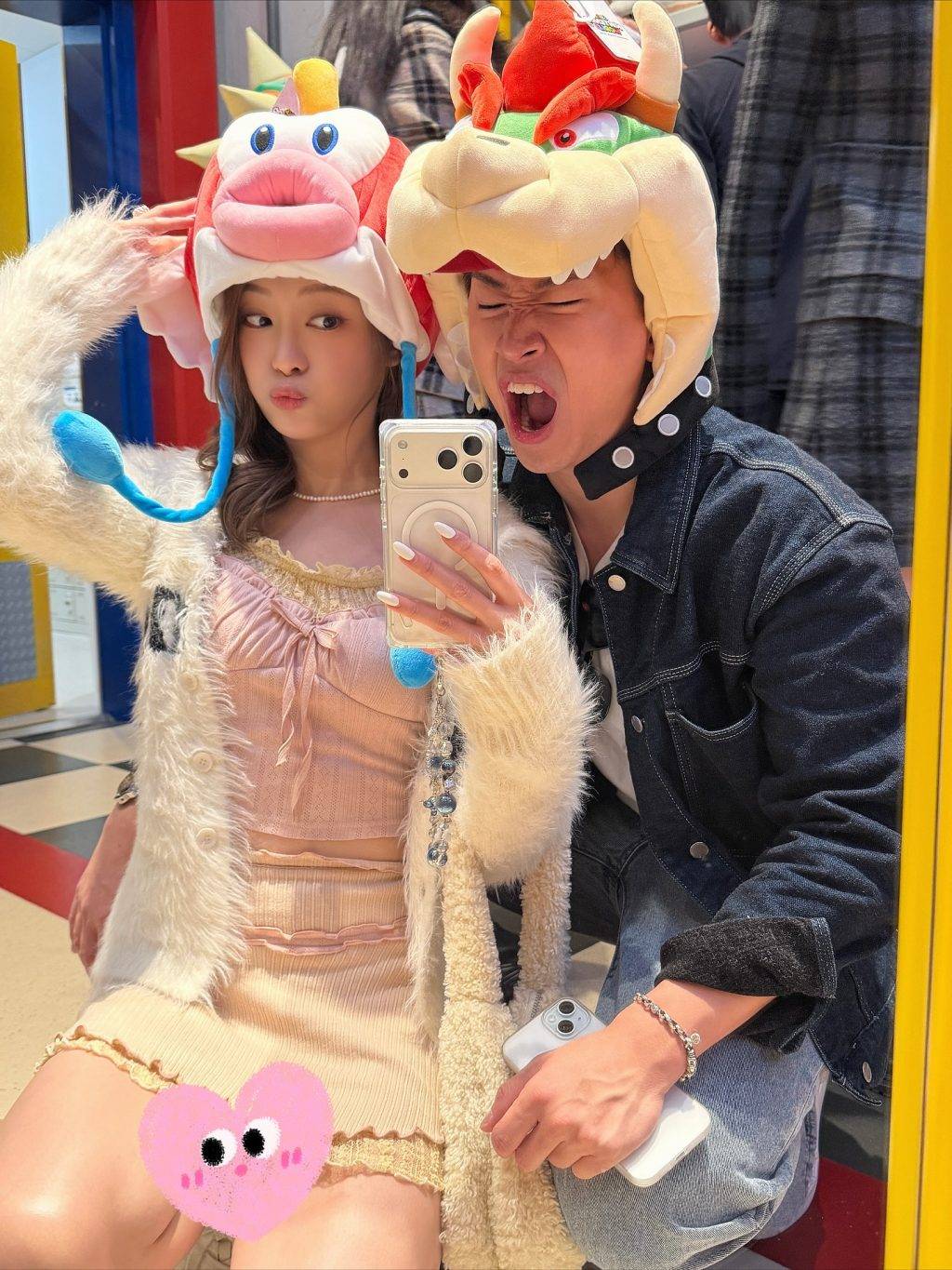 葉蒨文 曾展望 (圖片來源:IG@sophieysm)