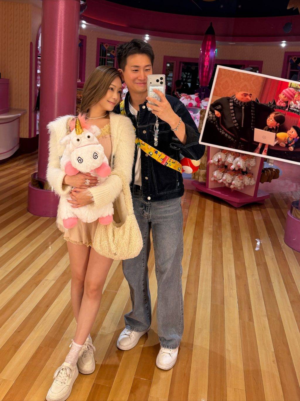 葉蒨文 曾展望 (圖片來源:IG@sophieysm)