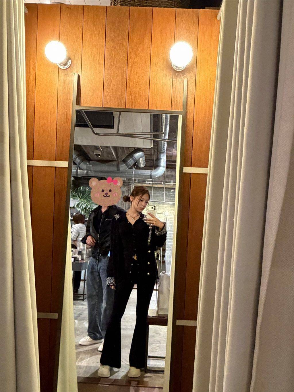 葉蒨文 曾展望 (圖片來源:IG@sophieysm)