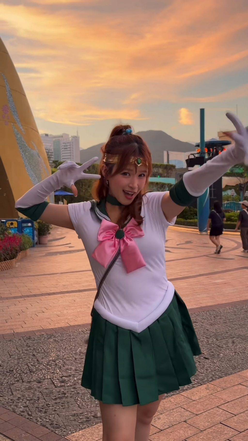 萬聖節 靚女 (圖片來源:IG@李蔓瑩)