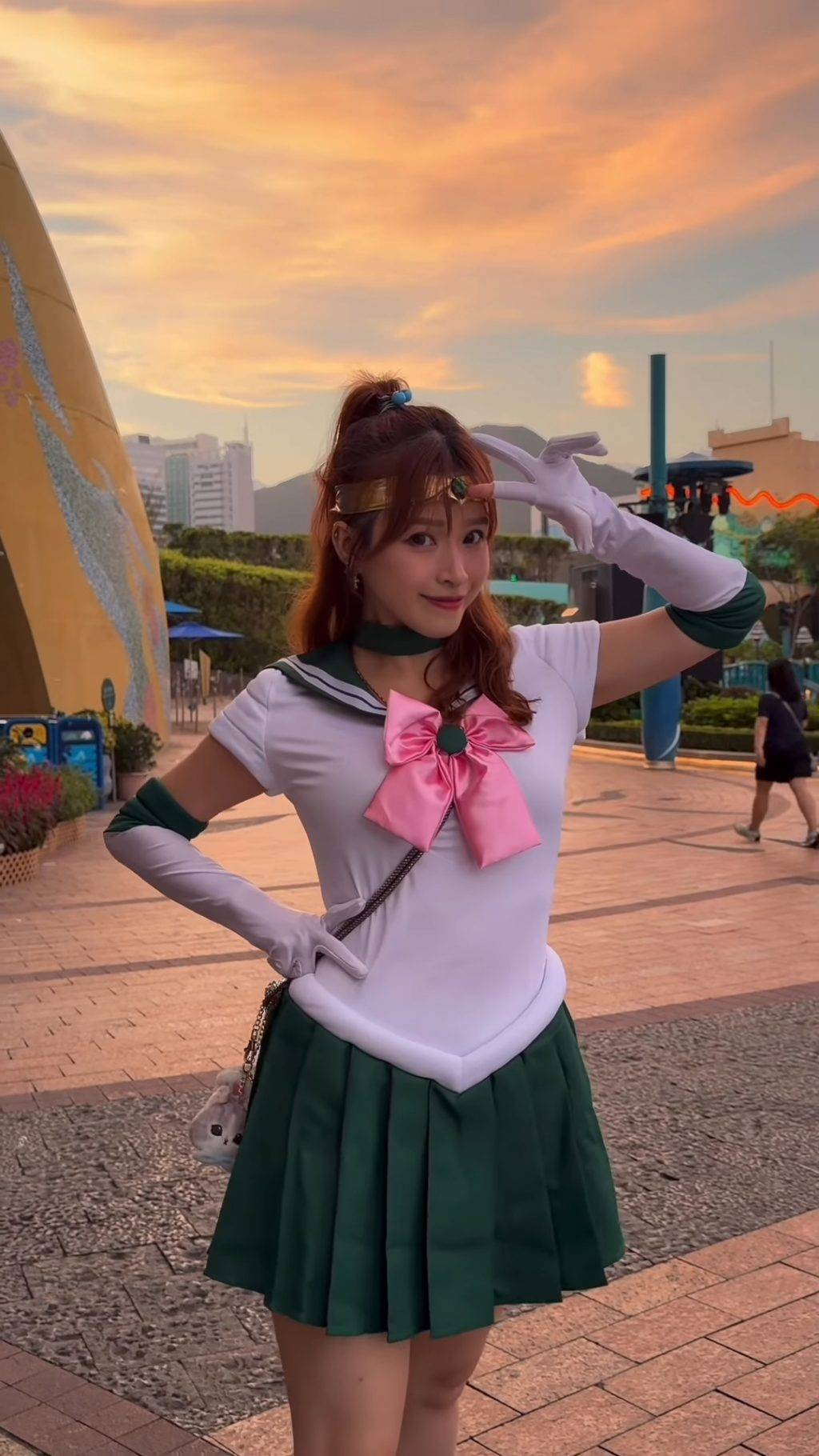 萬聖節 靚女 (圖片來源:IG@李蔓瑩)