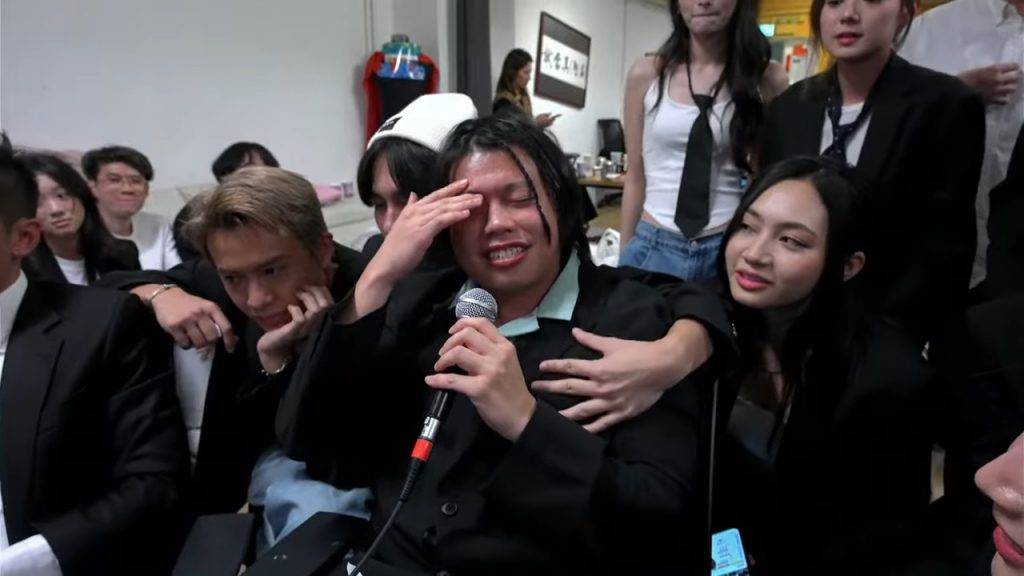 試當真 游學修 豪哥泣不成聲(圖片來源:YouTube@試當真)