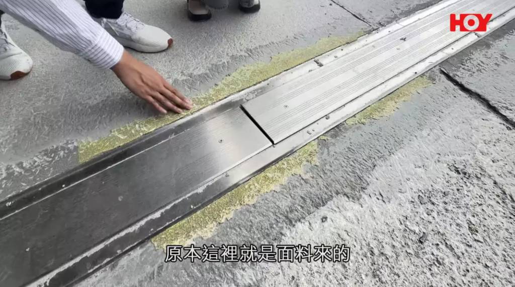 即時熱話東岸板道 豆腐渣工程 (圖片來源:HOY TV節目《一線搜查》)