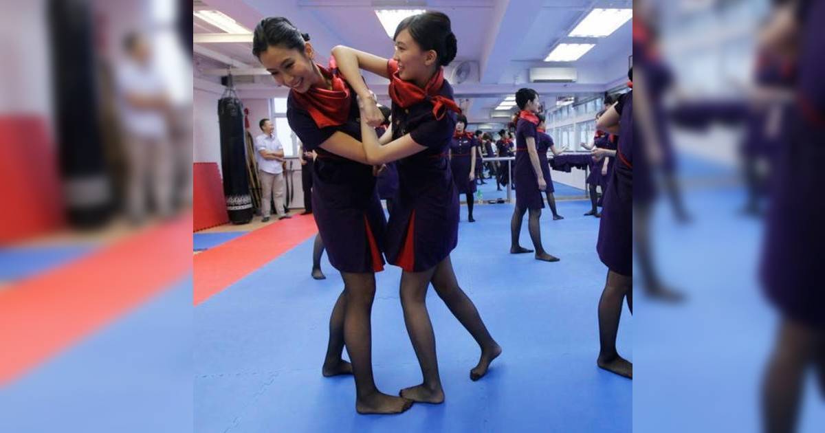 香港空姐學詠春拳「超前部署」！越南機場衝突處理獲網民激讚