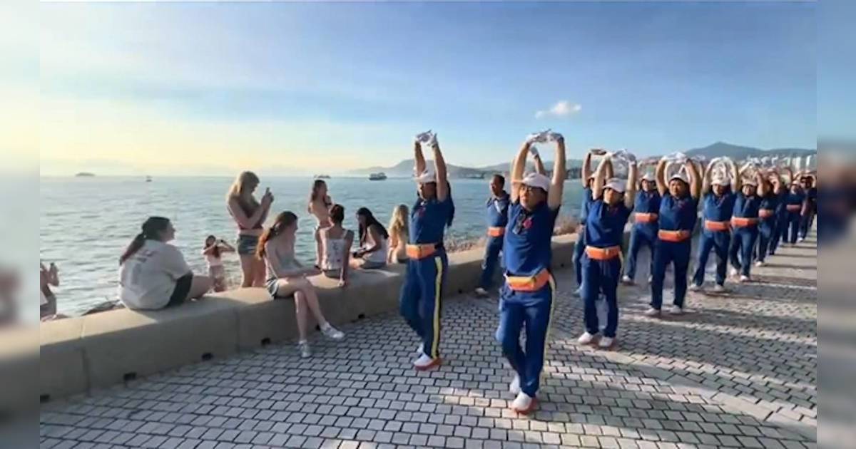 內地「暴走團」殺入香港！維港播巨響滋擾市民 網民揭外國亦淪陷