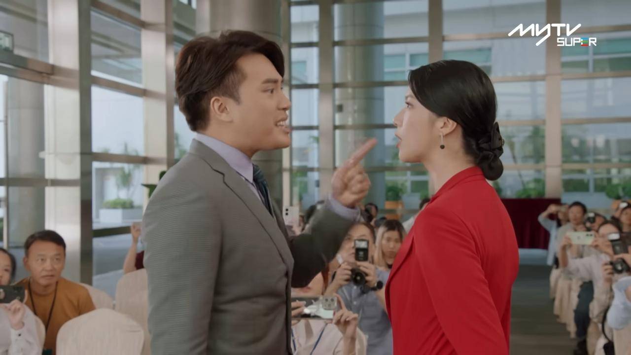 金式森林 陳曉華 爭家產對罵成焦點(圖片來源:TVB)