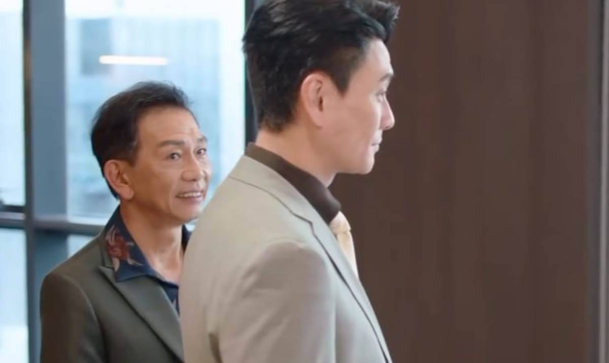 袁富華 新聞女王2 Richard Wu加持下古肇華有持無恐,與方太對幹!(圖片來源:TVB)