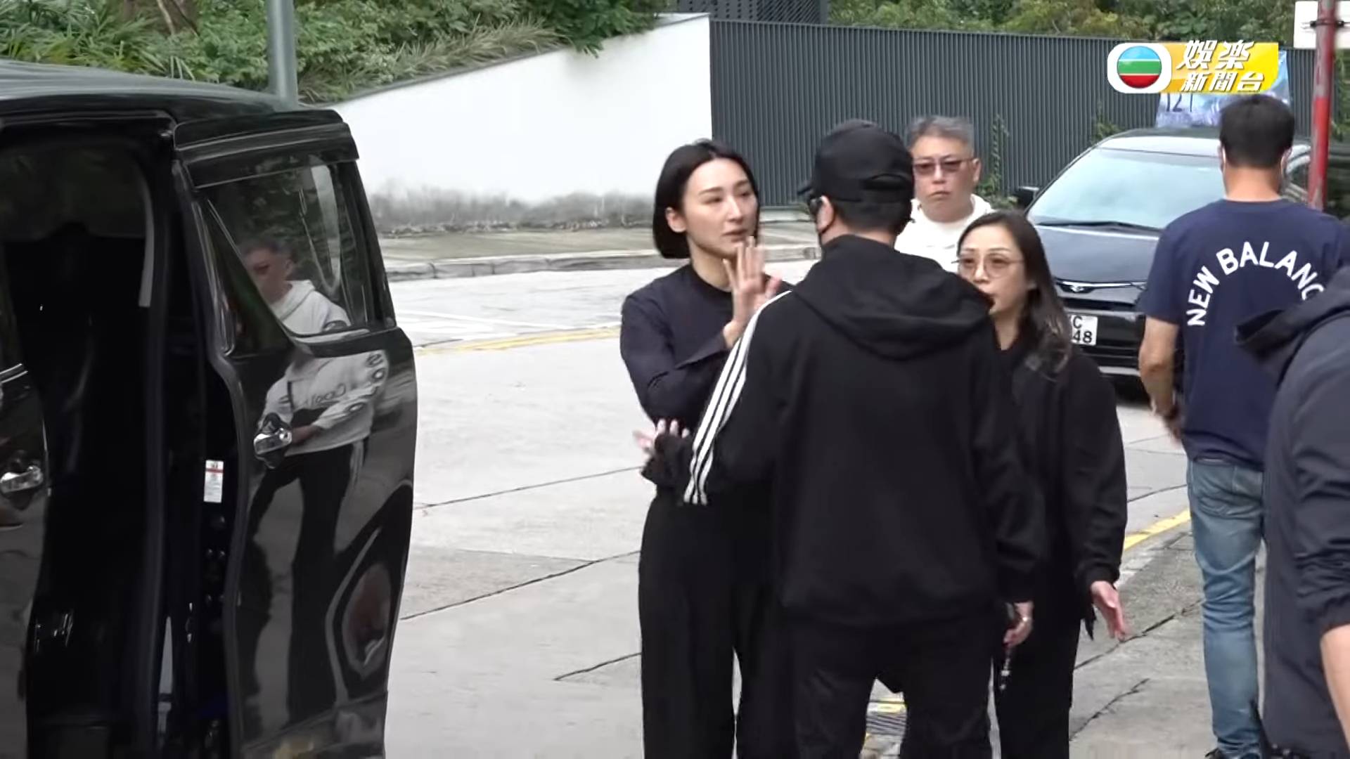 許紹雄 佘詩曼 高海寧(圖片來源:TVB娛樂新聞台)