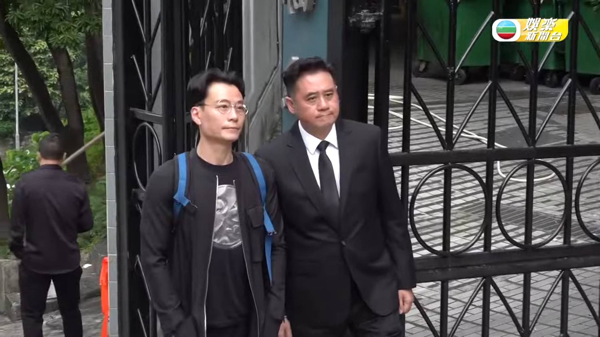 許紹雄 佘詩曼 麥長青及陳志健(圖片來源:TVB娛樂新聞台)