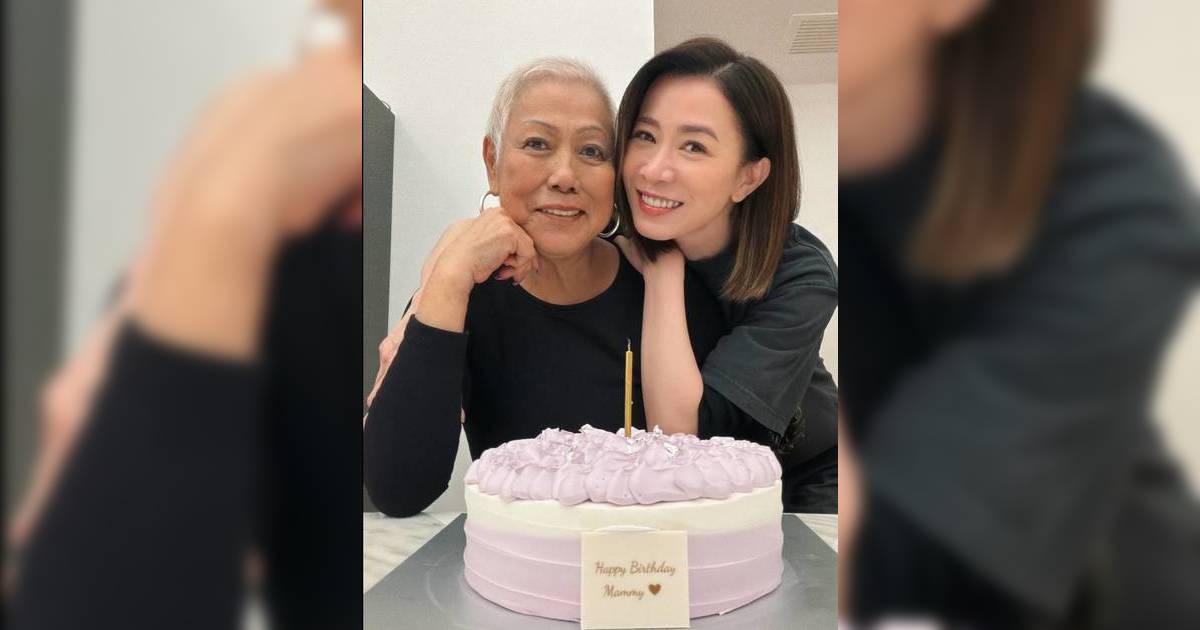 佘詩曼在契爺許紹雄喪禮後首露面為母慶生 發言令人心酸：睇得出阿佘好掛念契爺