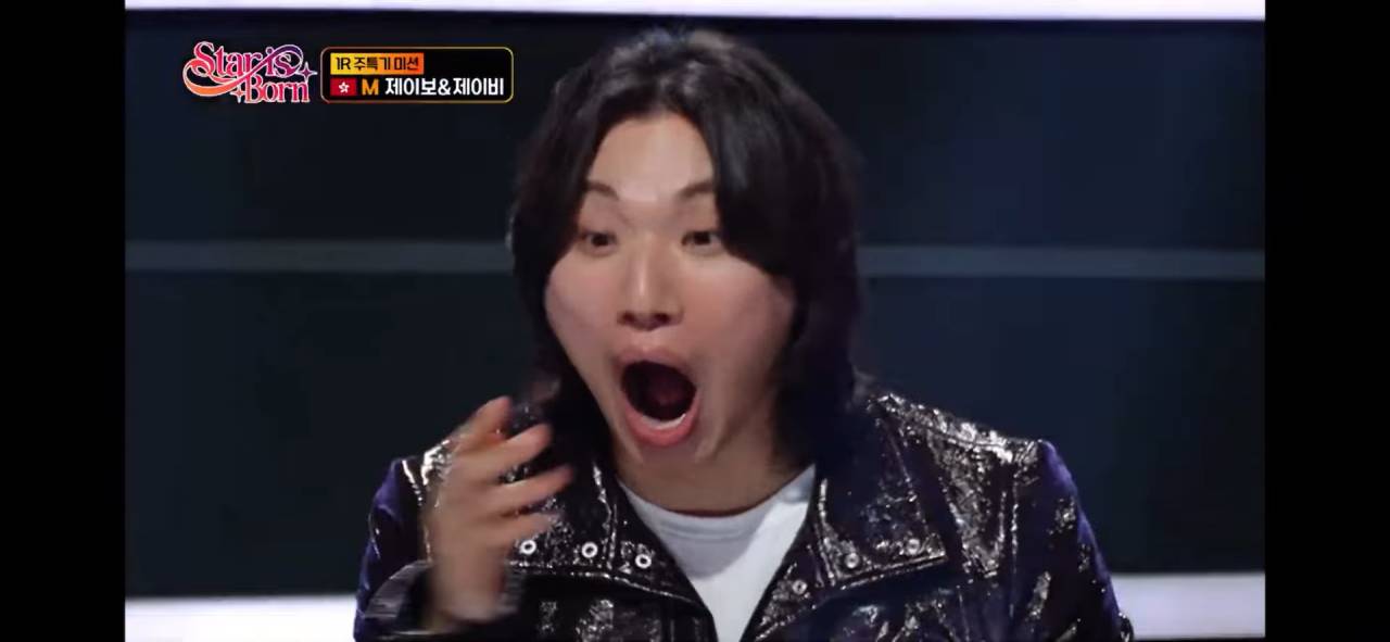 jjbaby 韓國選秀節目 BIGBANG大聲激讚JJBaby完美配合(圖片來源:YouTube@yslabelskr)