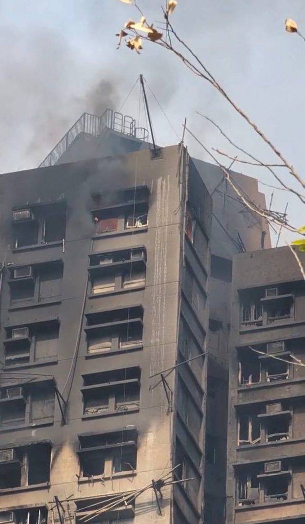 宏福苑 火災 (圖片來源:GOtrip編輯部)