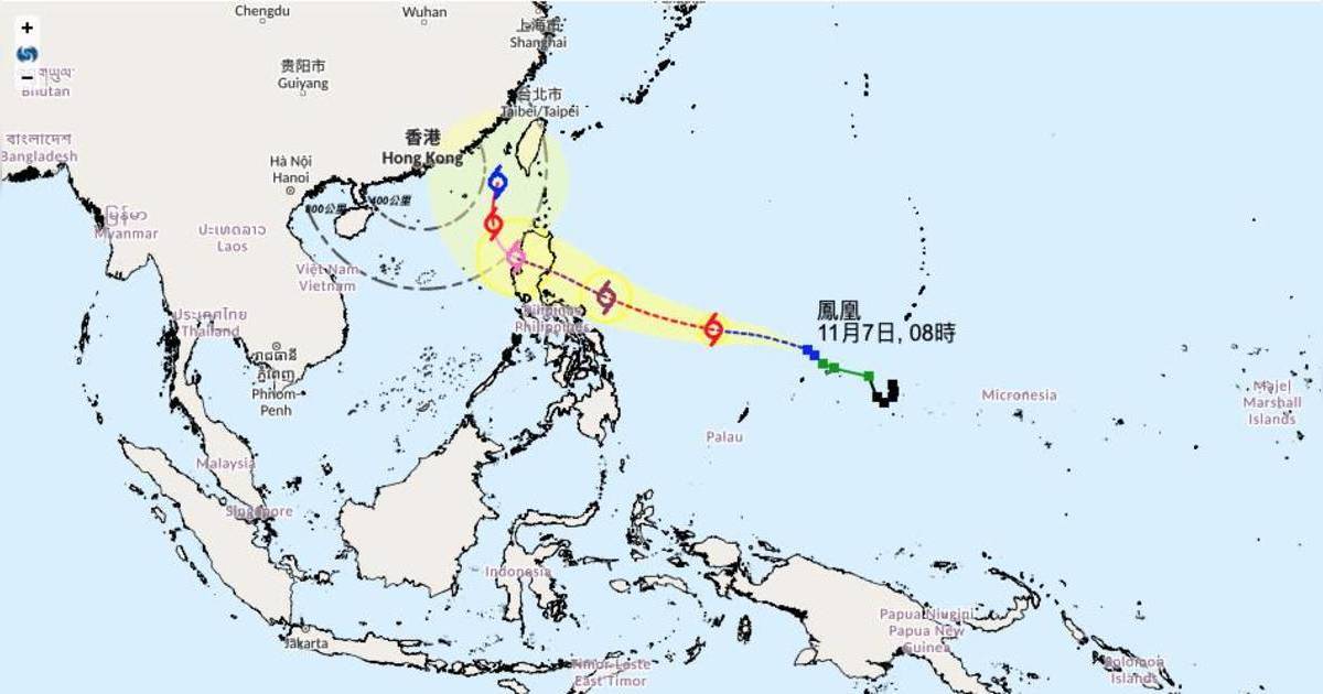 打風｜颱風鳳凰將升級超強颱風 將闖港800公里 星期幾最近香港？