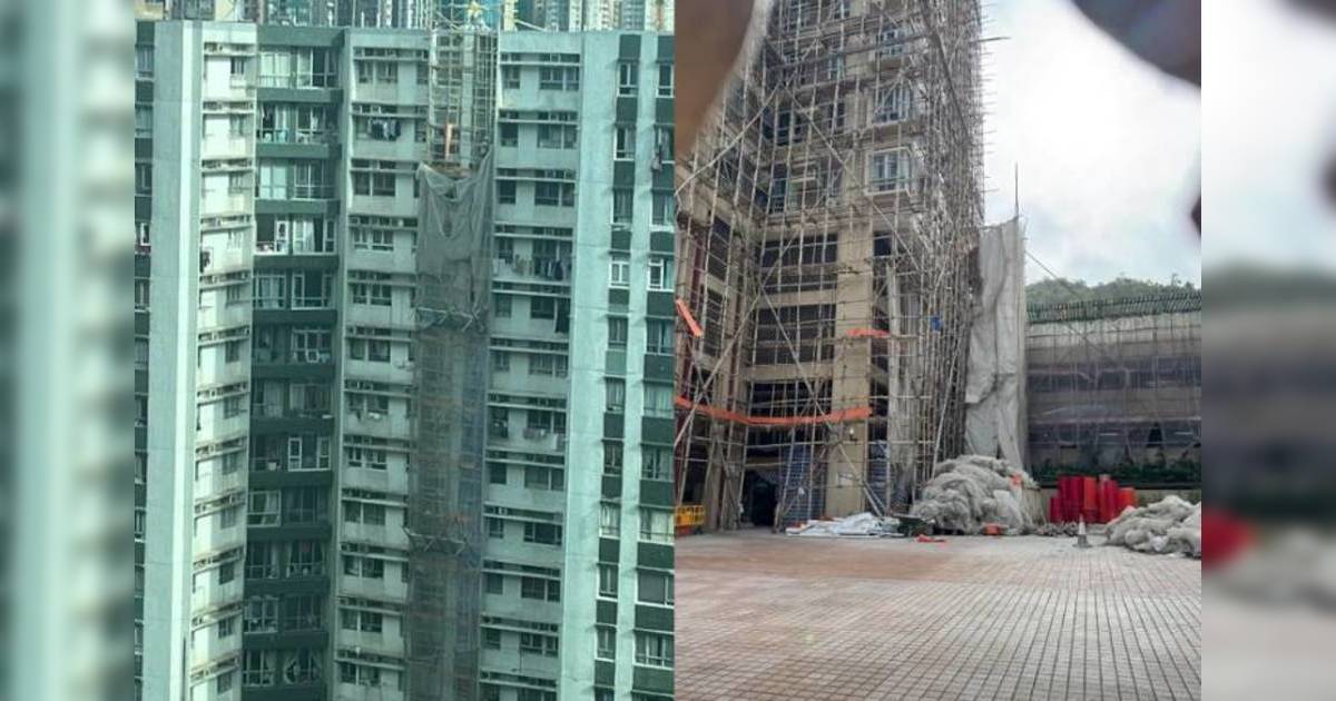 宏福苑火災｜多間屋苑疑急拆棚網被轟心虛 特首宣布即時安排巡查