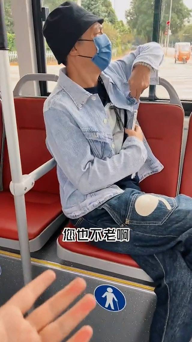 吳鎮宇 樂悠咭 吳鎮宇曾拍內地關愛座公益片(圖片來源:吳鎮宇抖音)