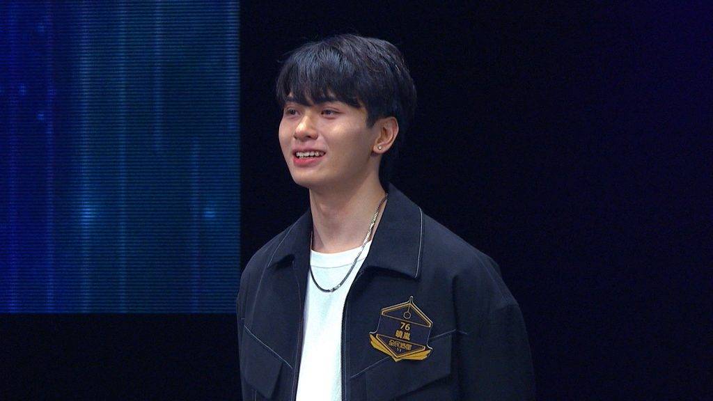 全民造星vi viutv 76號參賽者曉嵐同樣進入復活區。(圖片來源:ViuTV)