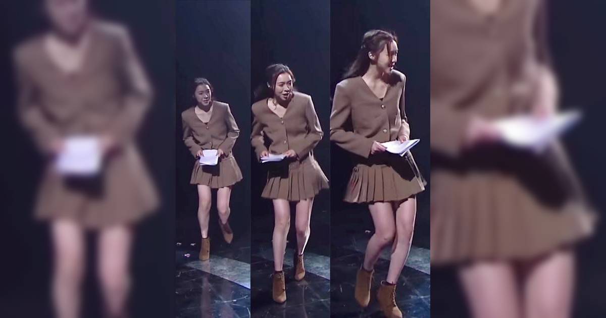 新人李海銅台慶「十秒喊唔出」成焦點 憑仙氣靚樣美腿彈出 《新聞女王2》驚艷登場