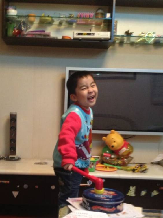 全民造星6 andy 在《全民造星6》官網上都有Andy的童年照。(圖片來源:《全民造星6》官網)