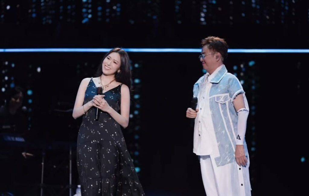 新聞女王2 片尾曲 呂喬恩 鍾澍佳 呂喬恩曾擔任譚詠麟的演唱會和音歌手(圖片來源:IG@quinn_lui)