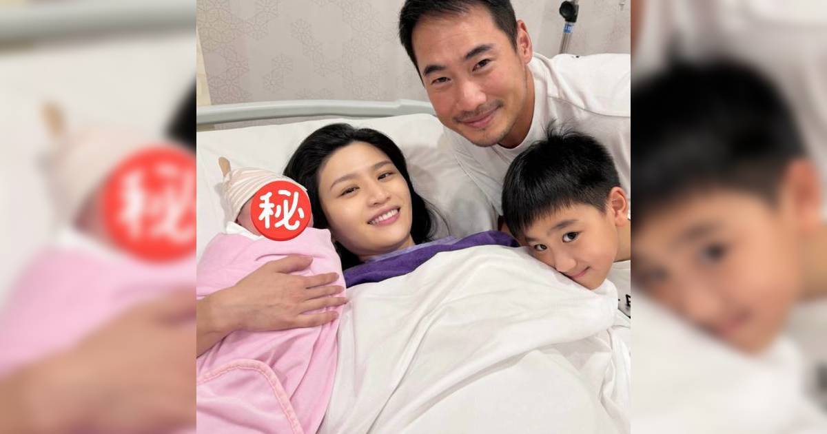 林芊妤晒全家福報喜誕二胎 BB初步身體檢查後有結果 胎兒曾被指染色體異常