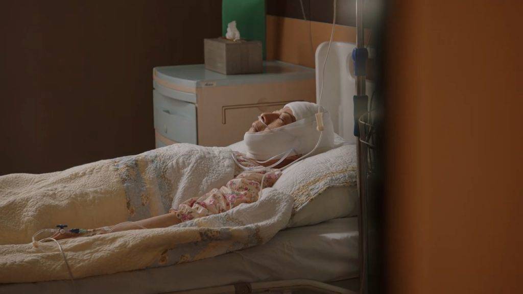 金式森林 陳曉華 送入醫院包到成個木乃伊(圖片來源:TVB)