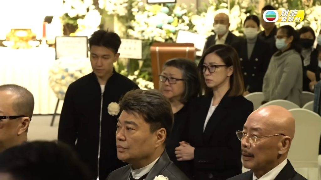 許紹雄 佘詩曼 (圖片來源:TVB娛樂新聞台)