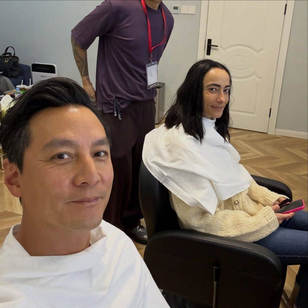 吳彥祖 lisa 有人表示:「認不出是你的太太,驟眼看以為是你的男性朋友」(圖片來源:IG@thatdanielwu)