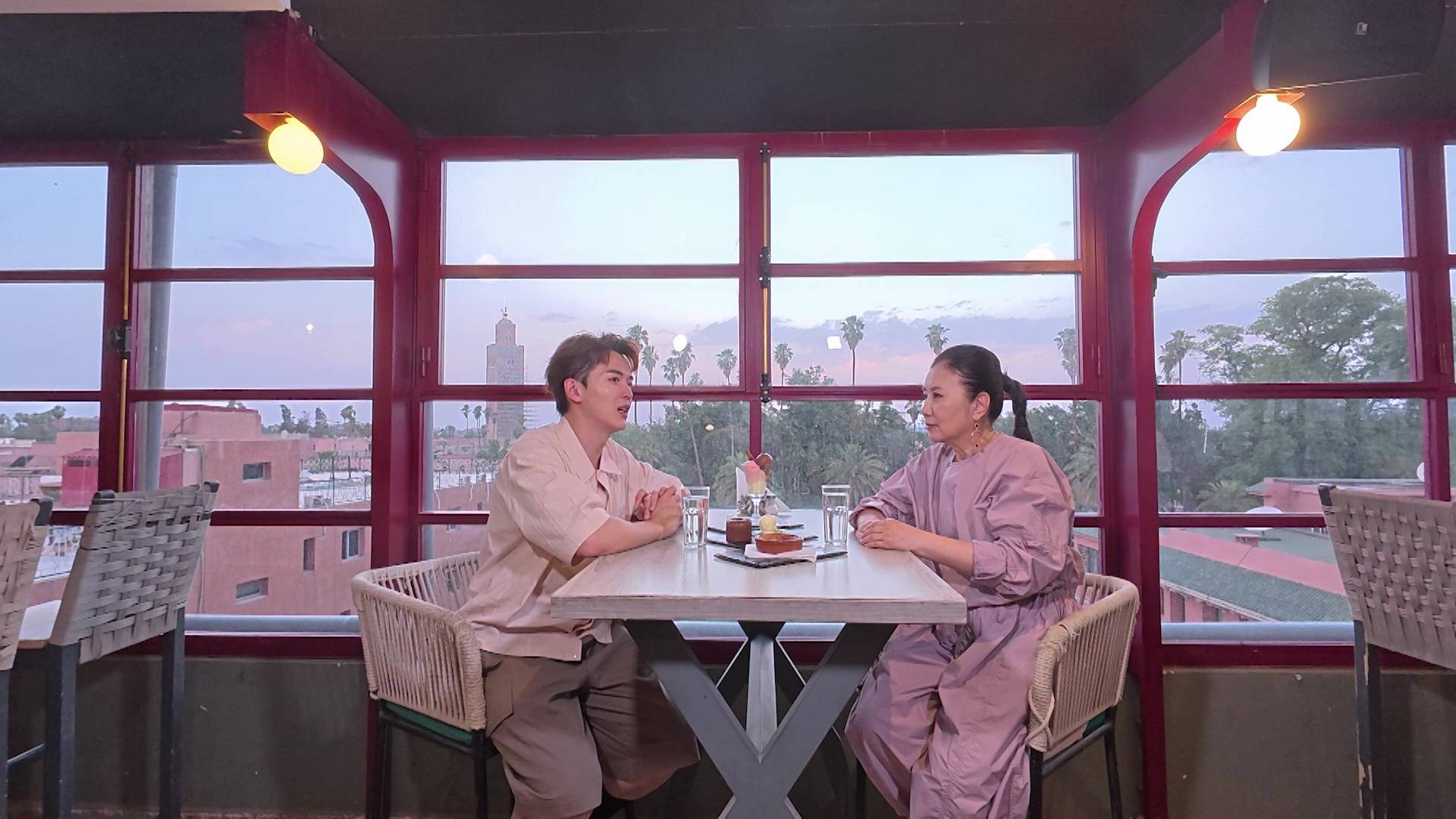 汪明荃 阮浩棕 (圖片來源:TVB)