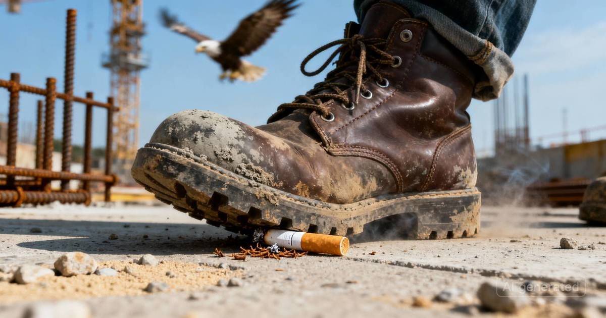 大埔宏福苑火災後地盤祭最嚴禁煙令｜發現煙頭判頭罰6,000元 網民：會否有反效果