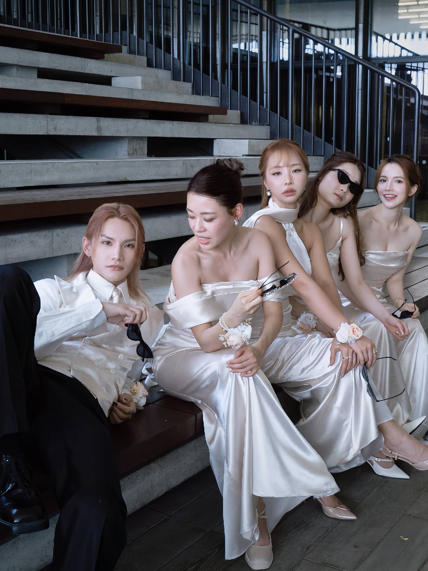 jeremy 五索 早前Jeremy做姐妹團的時候,再被網民指同五索撞樣。(圖片來源:IG@amberchann46)