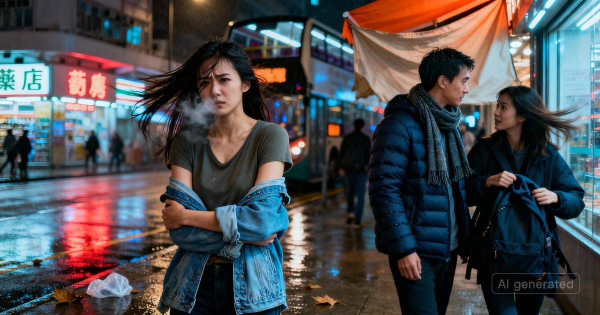 天氣突變｜本周六晚氣溫斷崖式急降8度　打鼓嶺僅11度網民驚呼：要準備定羽絨！