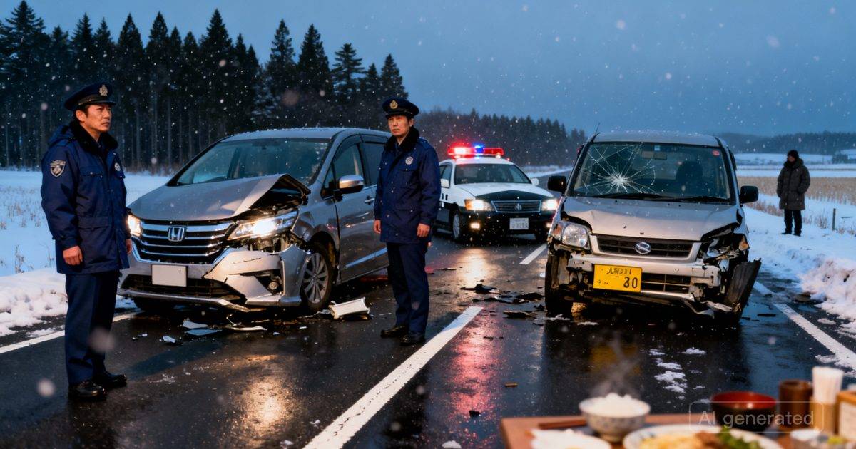 46歲港男北海道自駕遊出事！疑越線猛撼致日男重傷被捕 網民怒轟：唔識揸雪地咪去！