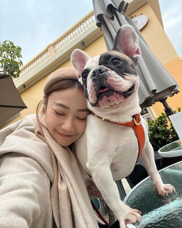 朱智賢 外傭 外傭拒絕照顧愛犬(圖片來源:IG@ashley_ellabel)