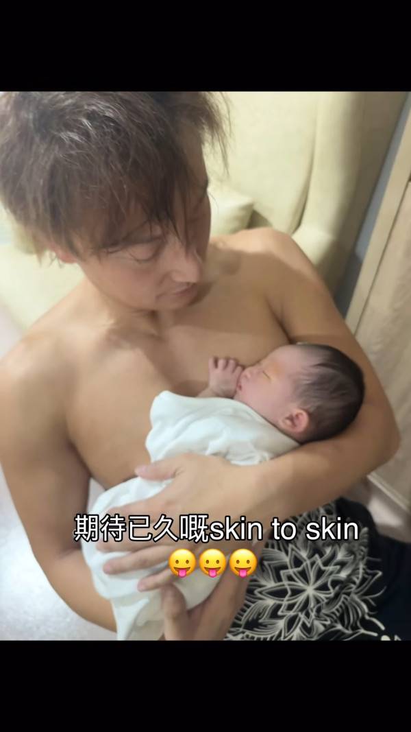 方力申 囡囡出世 (圖片來源:IG@alexfongliksun)