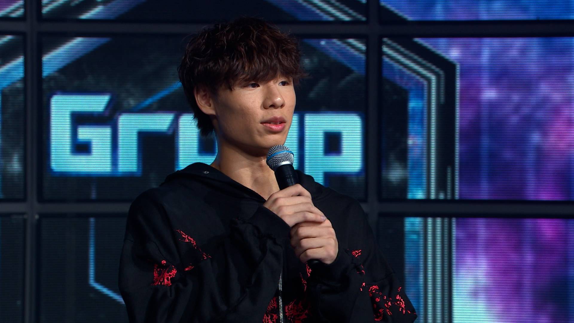 全民造星6 畢佬 Marcus以1盞燈之差被淘汰。(圖片來源:ViuTV)