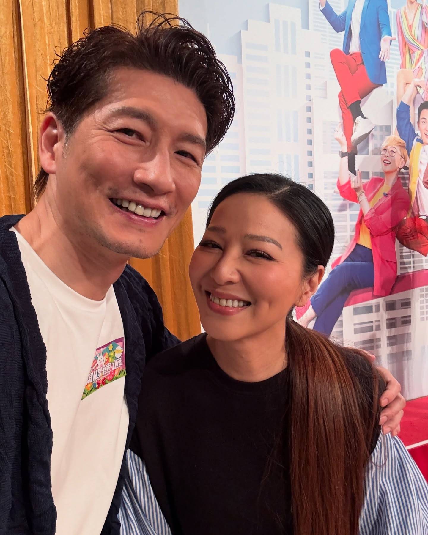 袁文傑 袁文傑與滕麗名組成經典潮善CP,網民留言表達對潮善組合不捨(圖片來源:IG@yuan_man_kit)