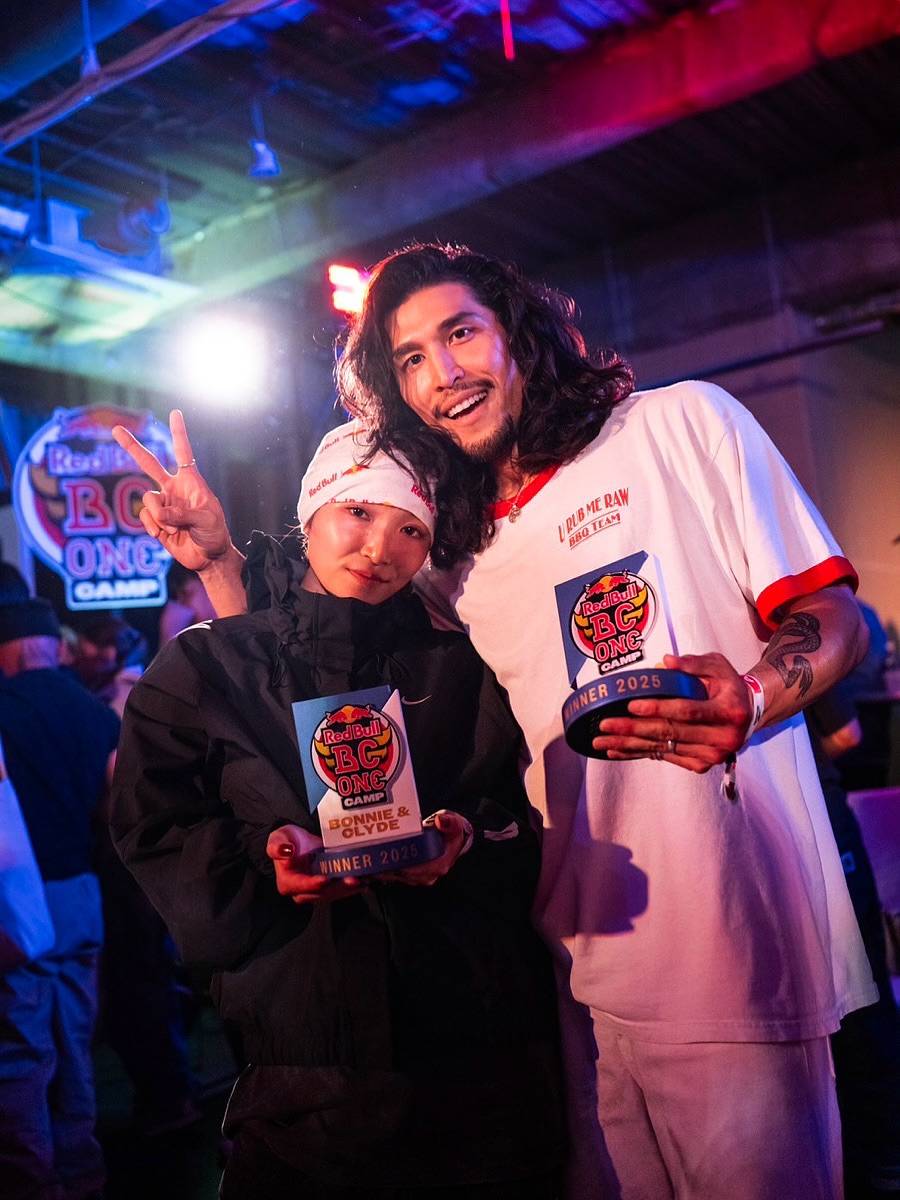 畢佬 Ami和畢佬一起奪得2025年REDBULL比賽雙人舞冠軍。(圖片來源:IG@gfc_ami)