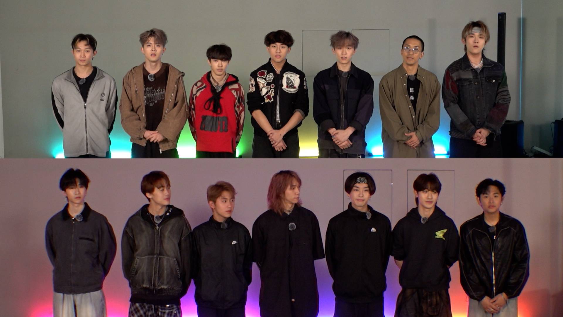 全民造星6 viutv 第三次評級以K-Pop跳唱為標準,14強會分成兩組,互鬥指定跳唱項目。(圖片來源:ViuTV)