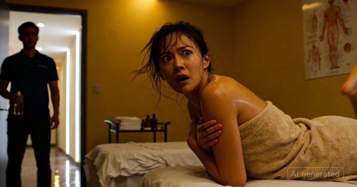 長沙女脫光上身按摩｜驚見男技師慘遭店主嘲諷「20歲仔睇你唔上」網民怒轟：報警嚴查！